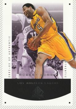 2002-03 SP Authentic #39 Robert Horry Front