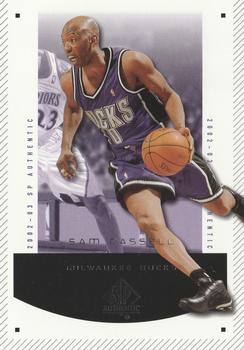 2002-03 SP Authentic #47 Sam Cassell Front