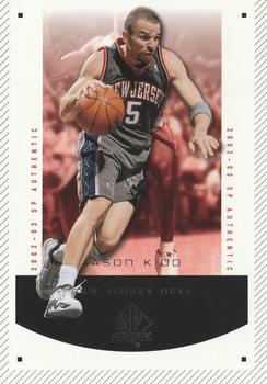 2002-03 SP Authentic #52 Jason Kidd Front