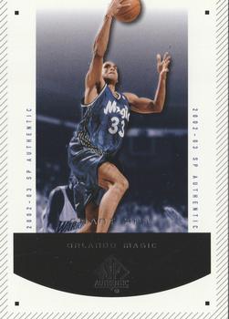2002-03 SP Authentic #66 Grant Hill Front