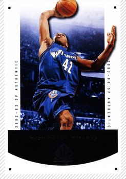 2002-03 SP Authentic #98 Jerry Stackhouse Front