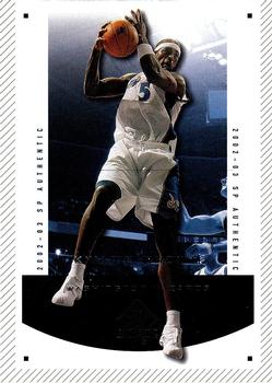 2002-03 SP Authentic #100 Kwame Brown Front