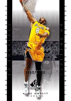 2002-03 SP Authentic #101 Kobe Bryant Front