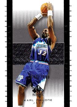 2002-03 SP Authentic #134 Karl Malone Front