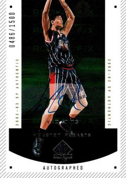 2002-03 SP Authentic #143 Yao Ming Front