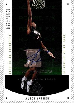 2002-03 SP Authentic #166 John Salmons Front