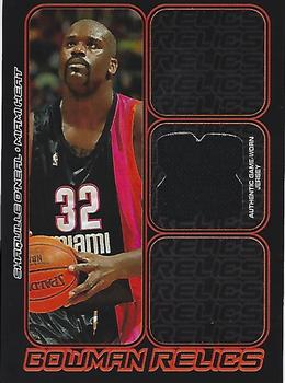 2006-07 Bowman - Relics #BR-SO Shaquille O'Neal Front
