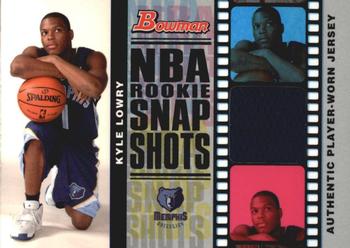 2006-07 Bowman - Rookie Snapshots Relics #RSR-KL Kyle Lowry Front