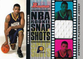 2006-07 Bowman - Rookie Snapshots Relics #RSR-SWI Shawne Williams Front