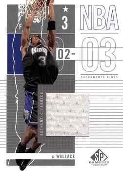 2002-03 SP Game Used #84 Gerald Wallace Front