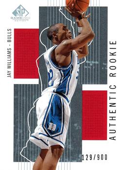 2002-03 SP Game Used #103 Jay Williams Front