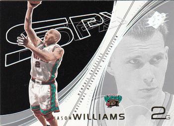 2002-03 SPx #40 Jason Williams Front