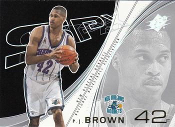 2002-03 SPx #55 P.J. Brown Front