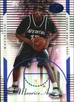 2006-07 Bowman Elevation - Blue #112 Maurice Ager Front