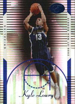 2006-07 Bowman Elevation - Blue #116 Kyle Lowry Front