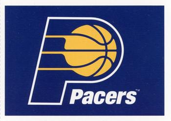 1991-92 Hoops Indiana Pacers Team Night Sheet SGA #NNO Indiana Pacers Logo Front