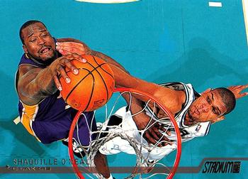 2002-03 Stadium Club #1 Shaquille O'Neal Front
