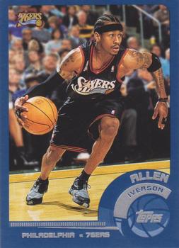 2002-03 Topps #3 Allen Iverson Front