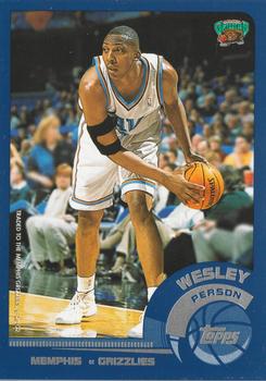 2002-03 Topps #36 Wesley Person Front