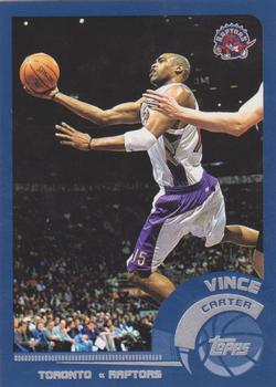 2002-03 Topps #40 Vince Carter Front