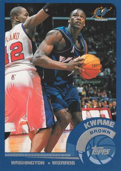 2002-03 Topps #82 Kwame Brown Front