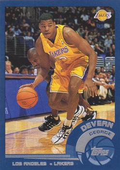 2002-03 Topps #161 Devean George Front