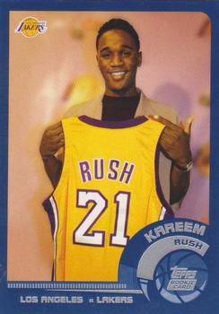 2002-03 Topps #204 Kareem Rush Front