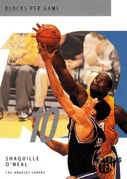 2002-03 Topps Ten #50 Shaquille O'Neal Front