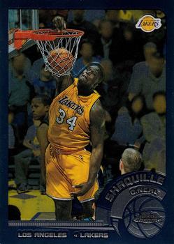 2002-03 Topps Chrome #1 Shaquille O'Neal Front