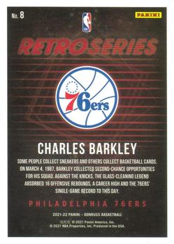 2021-22 Donruss - Retro Series #8 Charles Barkley Back