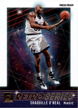 2021-22 Donruss - Retro Series Press Proof #1 Shaquille O'Neal Front