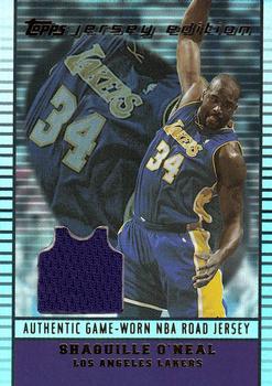 2002-03 Topps Jersey Edition #JESO Shaquille O'Neal Front