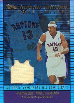 2002-03 Topps Jersey Edition #JEJWL Jerome Williams Front