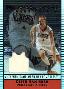 2002-03 Topps Jersey Edition #JEKVH Keith Van Horn Front
