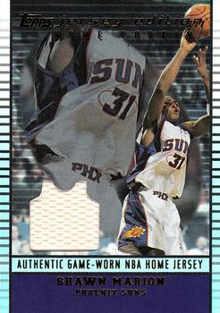 2002-03 Topps Jersey Edition #JESMA Shawn Marion Front