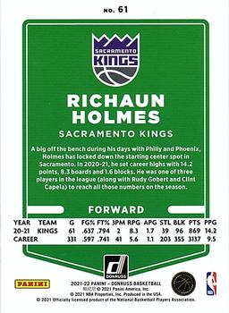 2021-22 Donruss - 75th Anniversary #61 Richaun Holmes Back