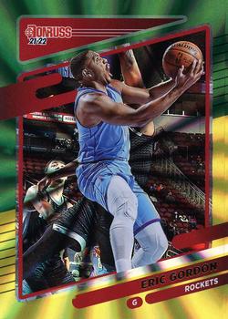 2021-22 Donruss - Holo Green and Yellow Laser #37 Eric Gordon Front