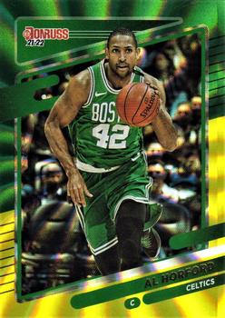 2021-22 Donruss - Holo Green and Yellow Laser #52 Al Horford Front