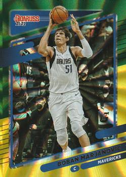 2021-22 Donruss - Holo Green and Yellow Laser #70 Boban Marjanovic Front