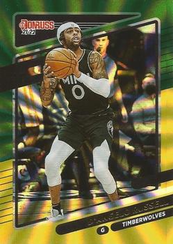 2021-22 Donruss - Holo Green and Yellow Laser #82 D'Angelo Russell Front