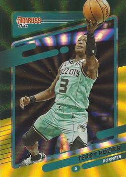 2021-22 Donruss - Holo Green and Yellow Laser #138 Terry Rozier Front