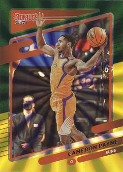 2021-22 Donruss - Holo Green and Yellow Laser #147 Cameron Payne Front