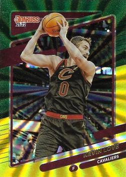 2021-22 Donruss - Holo Green and Yellow Laser #171 Kevin Love Front