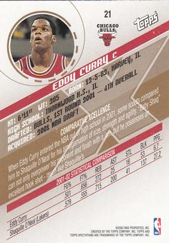 2002-03 Topps Xpectations #21 Eddy Curry Back