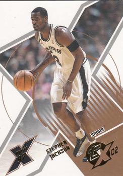 2002-03 Topps Xpectations #43 Stephen Jackson Front