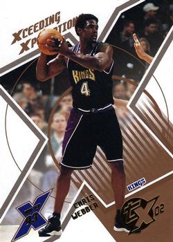 2002-03 Topps Xpectations #160 Chris Webber Front