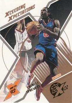 2002-03 Topps Xpectations #163 Latrell Sprewell Front