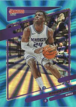 2021-22 Donruss - Holo Teal Laser #132 Buddy Hield Front