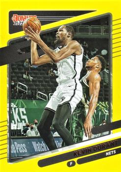 2021-22 Donruss - Yellow Flood #8 Kevin Durant Front