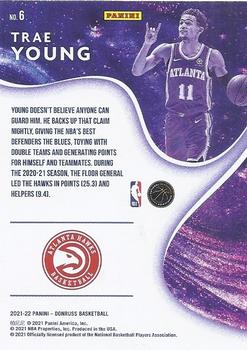 2021-22 Donruss - Complete Players #6 Trae Young Back